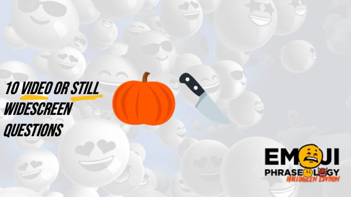 Emoji Phraseology - Halloween Edition image number null